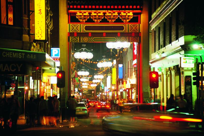 Melbourne China Town - click to see an enlarged version of this image